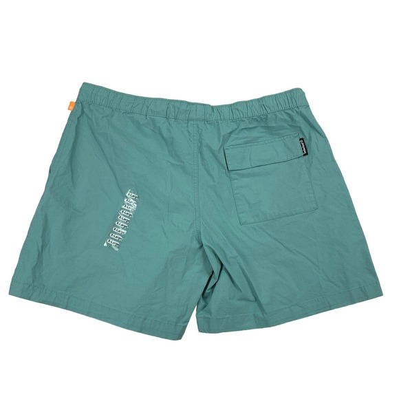 Timberland Mens Progressive Utility Drawstring Chino Shorts Light Turquoise XL - Picture 3 of 4